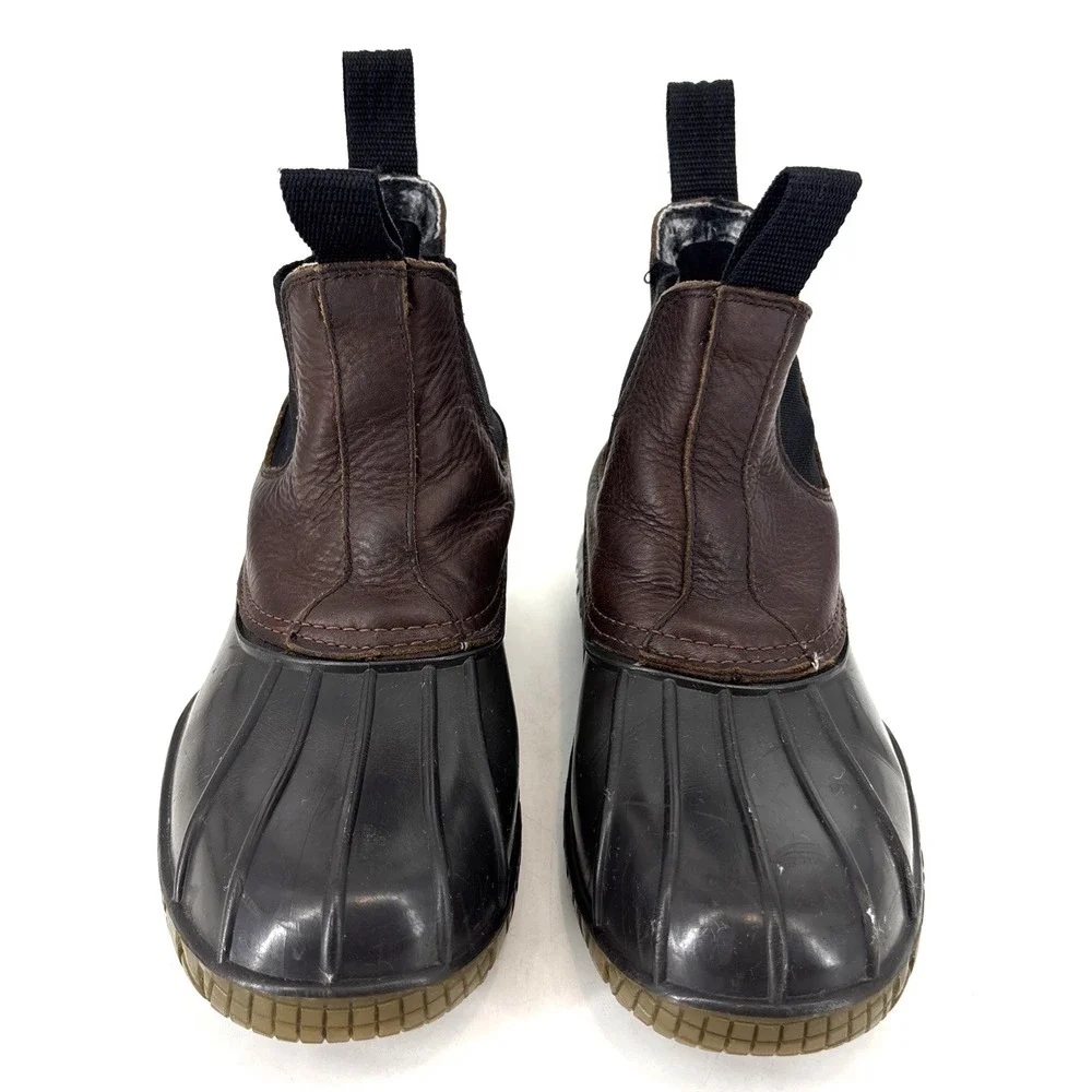 Baffin Boots Mens Size 8 Brown‎ Black Waterproof Ankle Duck Rain Snow Winter